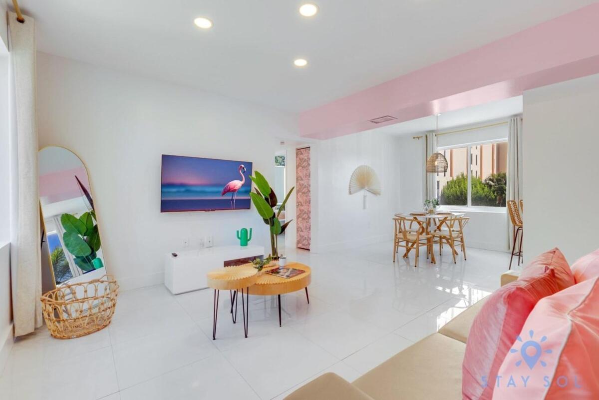 Free Parking, Bay View, Pool, Step To Beach 好莱坞 外观 照片