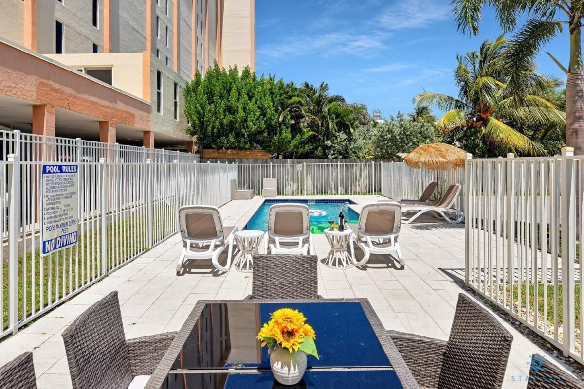 Free Parking, Bay View, Pool, Step To Beach 好莱坞 外观 照片